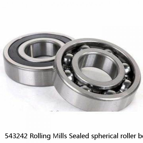 543242 Rolling Mills Sealed spherical roller bearings continuous casting plants