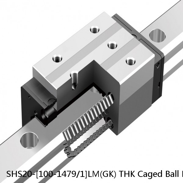 SHS20-[100-1479/1]LM(GK) THK Caged Ball Linear Guide Rail Only Standard Grade Interchangeable SHS Series