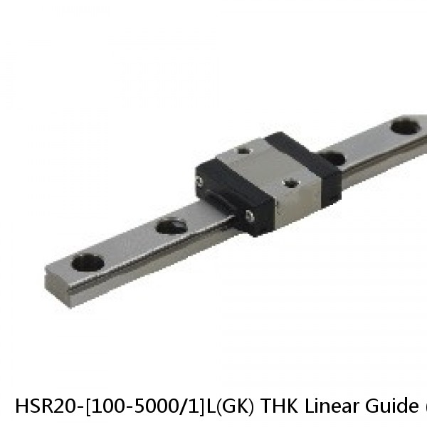 HSR20-[100-5000/1]L(GK) THK Linear Guide (Rail Only) Standard Grade Interchangeable HSR Series