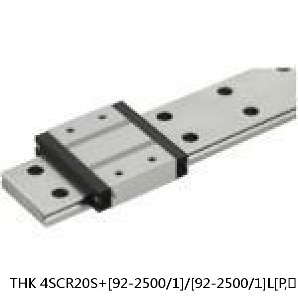 4SCR20S+[92-2500/1]/[92-2500/1]L[P,​SP,​UP] THK Caged-Ball Cross Rail Linear Motion Guide Set