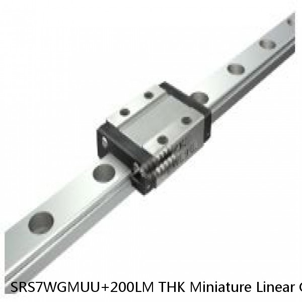 SRS7WGMUU+200LM THK Miniature Linear Guide Stocked Sizes Standard and Wide Standard Grade SRS Series