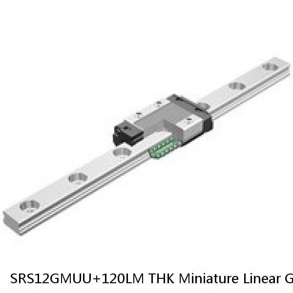 SRS12GMUU+120LM THK Miniature Linear Guide Stocked Sizes Standard and Wide Standard Grade SRS Series