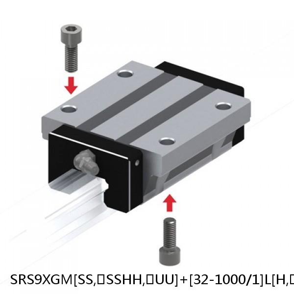 SRS9XGM[SS,​SSHH,​UU]+[32-1000/1]L[H,​P]M THK Miniature Linear Guide Full Ball SRS-G Accuracy and Preload Selectable