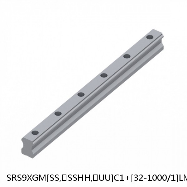 SRS9XGM[SS,​SSHH,​UU]C1+[32-1000/1]LM THK Miniature Linear Guide Full Ball SRS-G Accuracy and Preload Selectable
