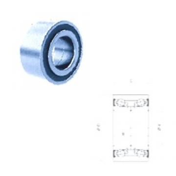 39 mm x 72 mm x 37 mm  Fersa F16110 angular contact ball bearings