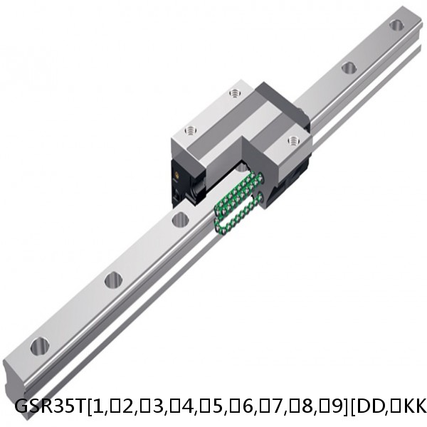 GSR35T[1,​2,​3,​4,​5,​6,​7,​8,​9][DD,​KK,​SS,​UU,​ZZ]+[82-2000/1]LHR THK Linear Guide Rail with Rack Gear Model GSR-R