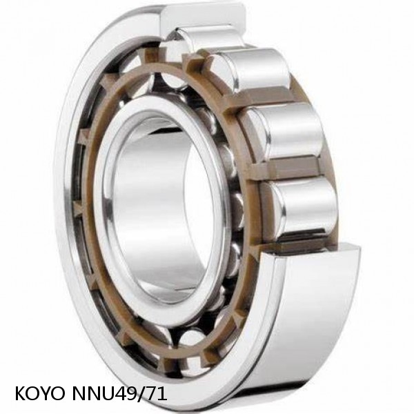 NNU49/71 KOYO Double-row cylindrical roller bearings