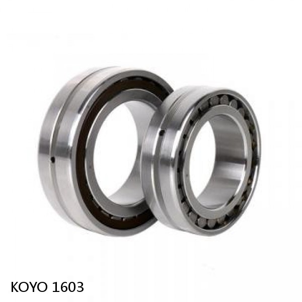 1603 KOYO Single-row deep groove ball bearings