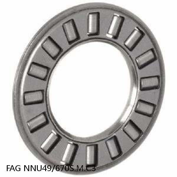 NNU49/670S.M.C3 FAG Cylindrical Roller Bearings