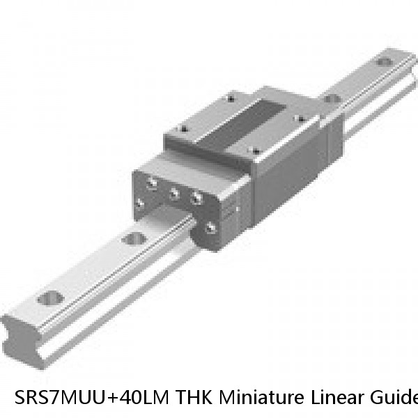 SRS7MUU+40LM THK Miniature Linear Guide Stocked Sizes Standard and Wide Standard Grade SRS Series