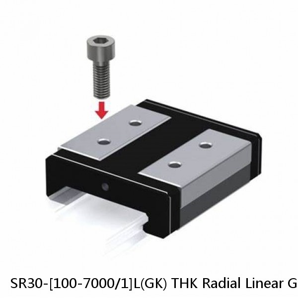 SR30-[100-7000/1]L(GK) THK Radial Linear Guide (Rail Only)  Interchangeable SR and SSR Series