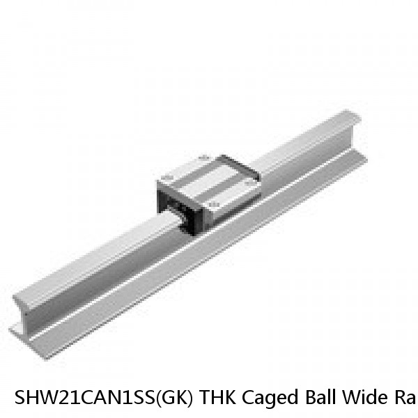 SHW21CAN1SS(GK) THK Caged Ball Wide Rail Linear Guide (Block Only) Interchangeable SHW Series