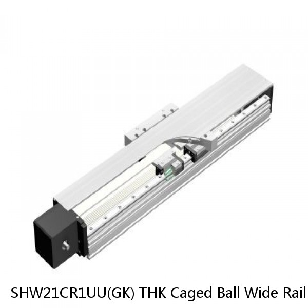 SHW21CR1UU(GK) THK Caged Ball Wide Rail Linear Guide (Block Only) Interchangeable SHW Series