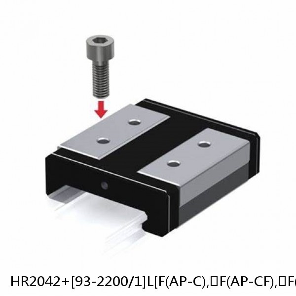 HR2042+[93-2200/1]L[F(AP-C),​F(AP-CF),​F(AP-HC)] THK Separated Linear Guide Side Rails Set Model HR