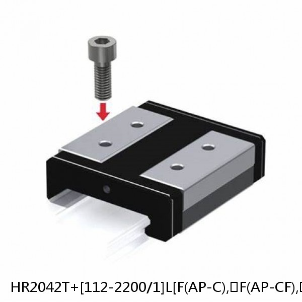 HR2042T+[112-2200/1]L[F(AP-C),​F(AP-CF),​F(AP-HC)] THK Separated Linear Guide Side Rails Set Model HR