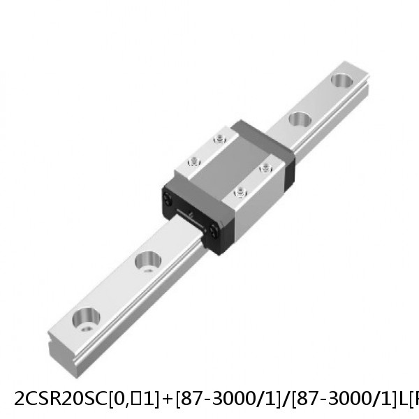 2CSR20SC[0,​1]+[87-3000/1]/[87-3000/1]L[P,​SP,​UP] THK Cross-Rail Guide Block Set