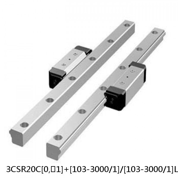 3CSR20C[0,​1]+[103-3000/1]/[103-3000/1]L[P,​SP,​UP] THK Cross-Rail Guide Block Set