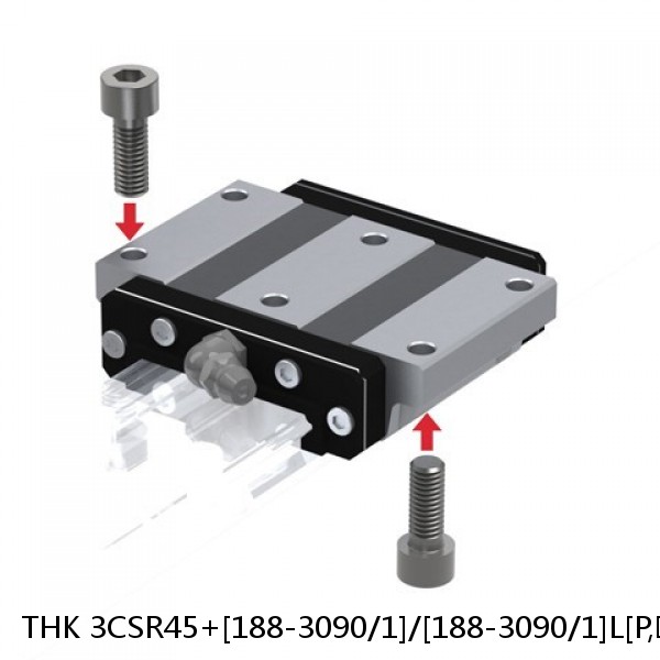 3CSR45+[188-3090/1]/[188-3090/1]L[P,​SP,​UP] THK Cross-Rail Guide Block Set