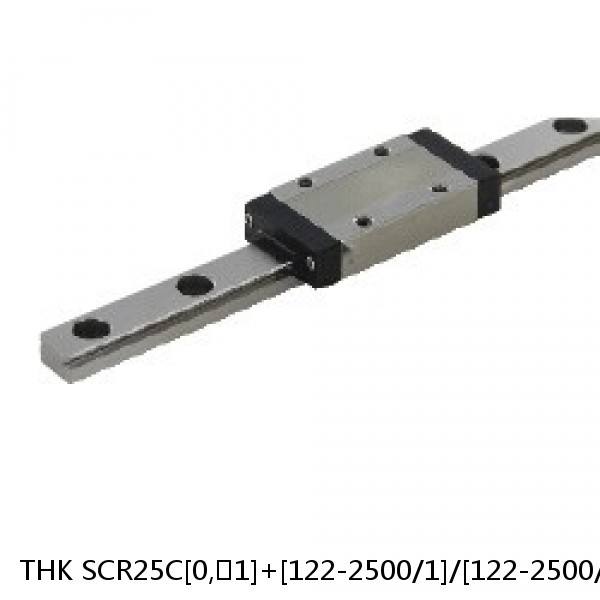 SCR25C[0,​1]+[122-2500/1]/[122-2500/1]L[P,​SP,​UP] THK Caged-Ball Cross Rail Linear Motion Guide Set