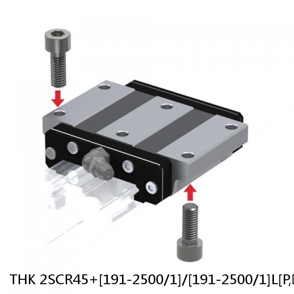 2SCR45+[191-2500/1]/[191-2500/1]L[P,​SP,​UP] THK Caged-Ball Cross Rail Linear Motion Guide Set