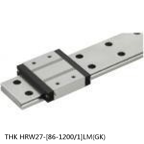 HRW27-[86-1200/1]LM(GK) THK Wide Rail Linear Guide (Rail Only) Interchangeable HRW Series