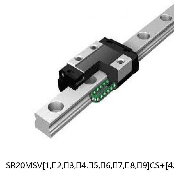 SR20MSV[1,​2,​3,​4,​5,​6,​7,​8,​9]CS+[43-400/1]L[P,​SP,​UP] THK Oil-Free Linear Guide for Special Environments Accuracy Selectable SR-MS Series