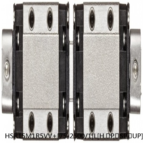 HSR15M1R5VV+[75-2500/1]L[H,​P,​SP,​UP] THK Medium to Low Vacuum Linear Guide Accuracy and Preload Selectable HSR-M1VV Series