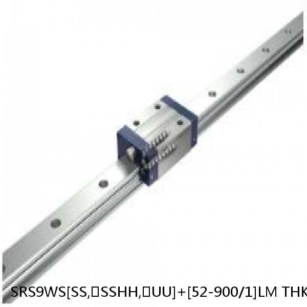 SRS9WS[SS,​SSHH,​UU]+[52-900/1]LM THK Miniature Linear Guide Caged Ball SRS Series