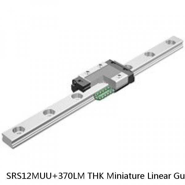 SRS12MUU+370LM THK Miniature Linear Guide Stocked Sizes Standard and Wide Standard Grade SRS Series