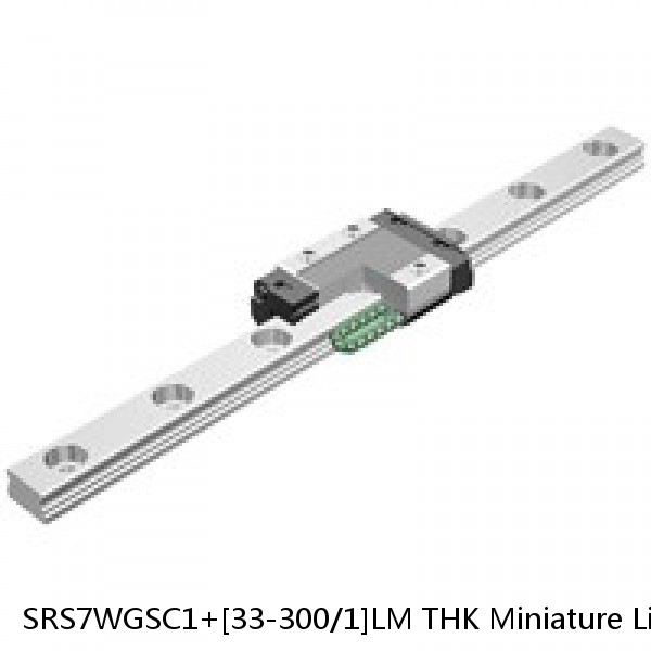 SRS7WGSC1+[33-300/1]LM THK Miniature Linear Guide Full Ball SRS-G Accuracy and Preload Selectable